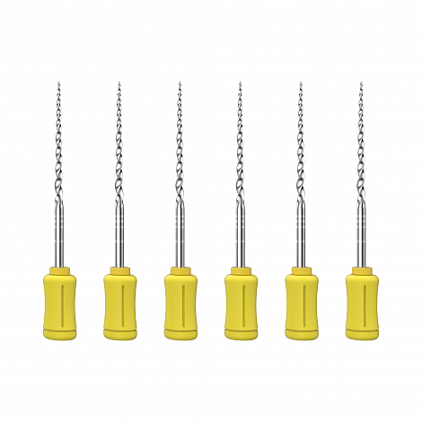 Ручной эндодонтический файл Romax SUP-TAPER files hand use (NiTi), F5, длина 25 мм, 6 шт.