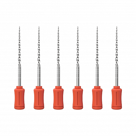 Ручной эндодонтический файл Romax SUP-TAPER files hand use (NiTi), F2, длина 25 мм, 6 шт.