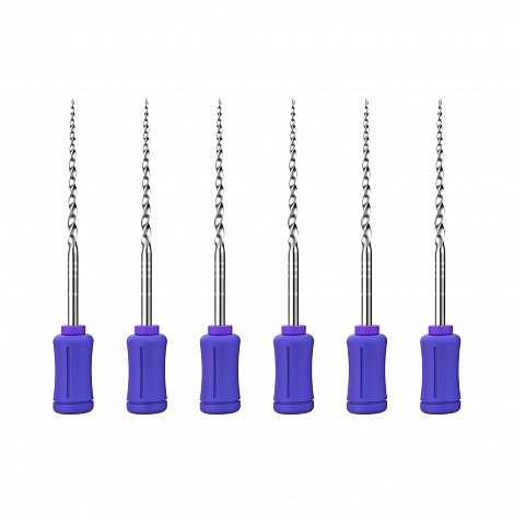 Ручной эндодонтический файл Romax SUP-TAPER files hand use (NiTi), S1, длина 31 мм, 6 шт.